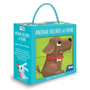 animal friends at home (jigsaw cubes & book) - Ảnh 3