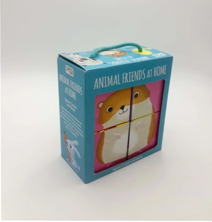 animal friends at home (jigsaw cubes & book) - Ảnh 5