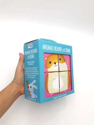 animal friends at home (jigsaw cubes & book) - Ảnh 9
