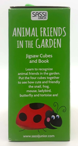 animal friends in the garden (jigsaw cubes & book) - Ảnh 8