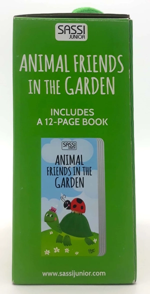 animal friends in the garden (jigsaw cubes & book) - Ảnh 9