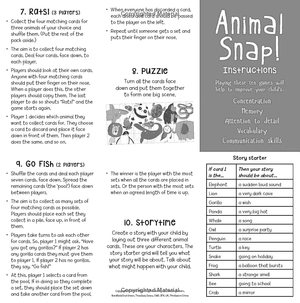 animal snap! flashcards - Ảnh 4