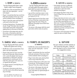 animal snap! flashcards - Ảnh 5