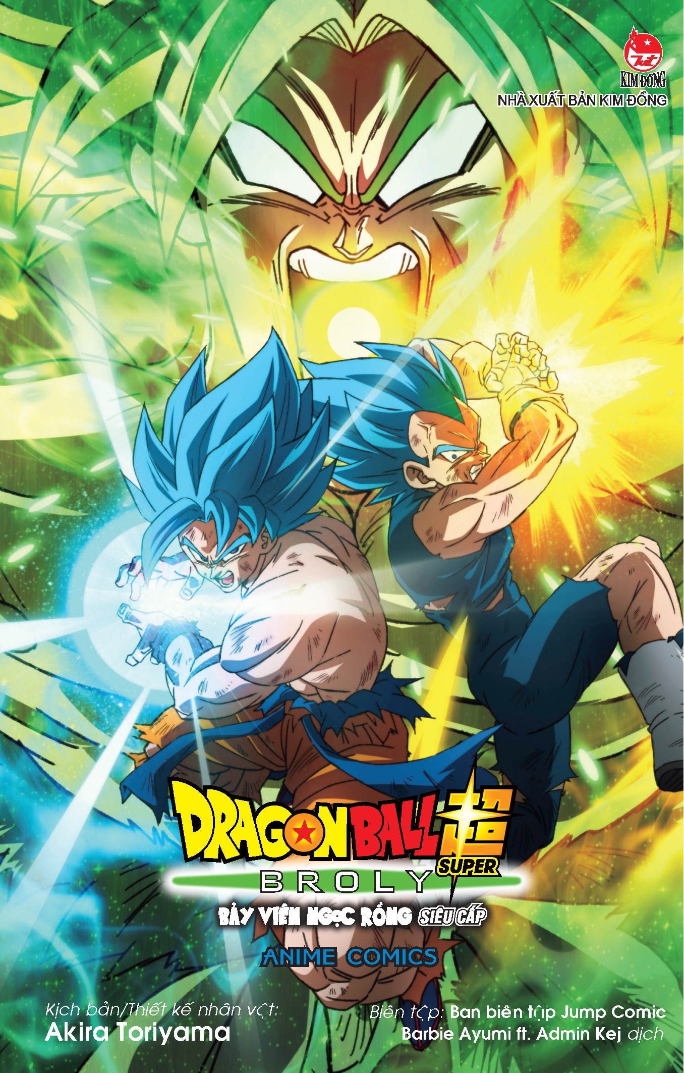 [Anime Comics] Dragon Ball Super - Bảy Viên Ngọc Rồng Siêu Cấp - Broly (Tái Bản 2025) - Ảnh 2