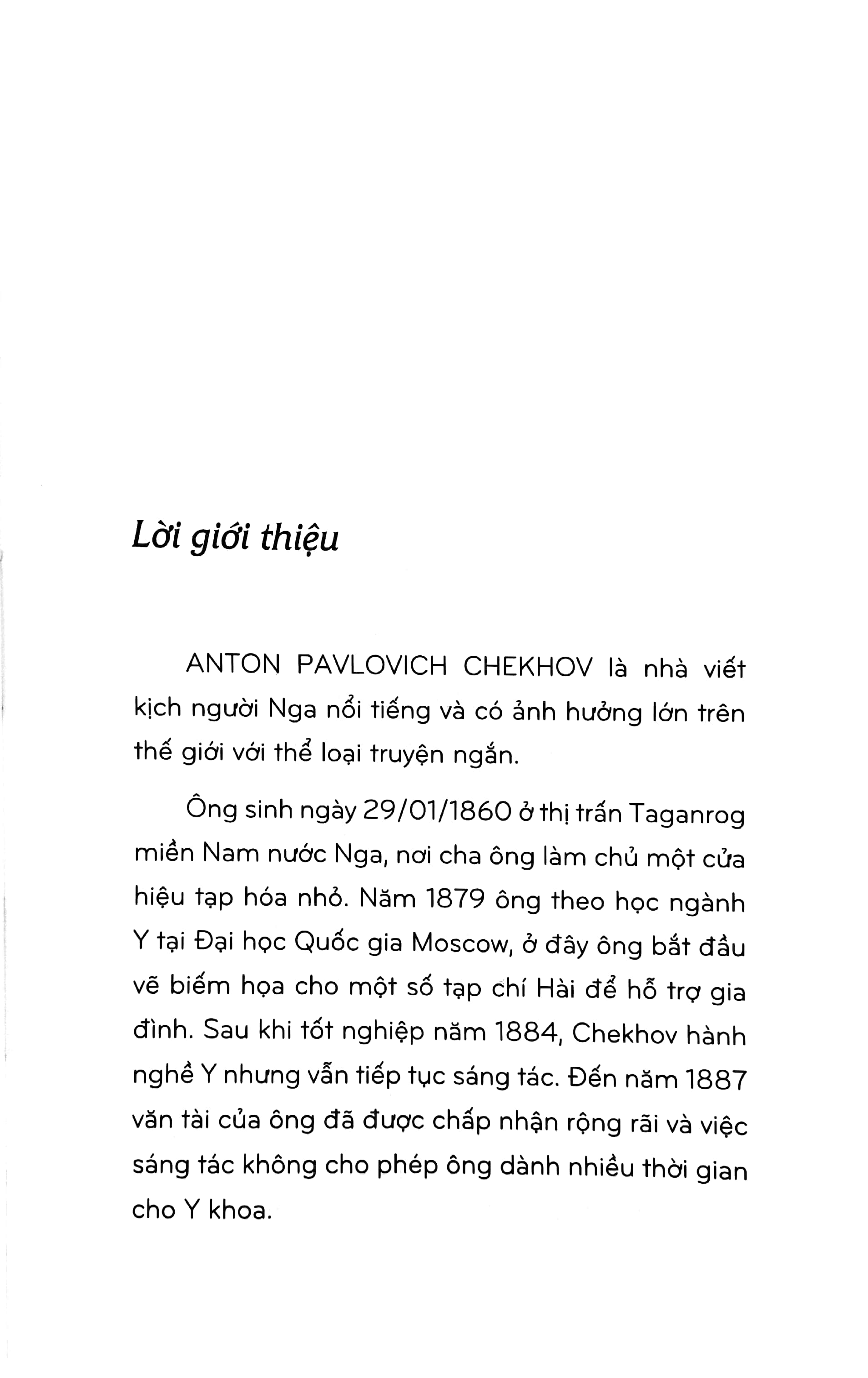 anton pavlovich chekhov - truyện ngắn chọn lọc - Ảnh 4