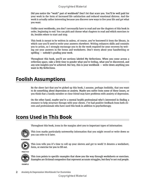 anxiety and depression workbook for dummies - 2nd edition - Ảnh 7
