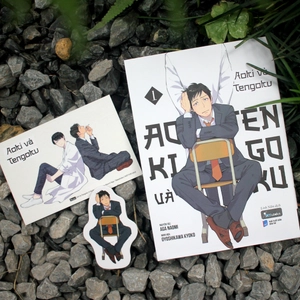 aoki và tengoku - tập 1 - tặng kèm bookmark + postcard - Ảnh 4