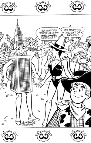 archie & sabrina's halloween coloring book - Ảnh 4