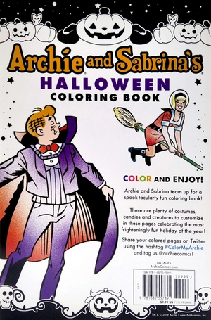 archie & sabrina's halloween coloring book - Ảnh 6
