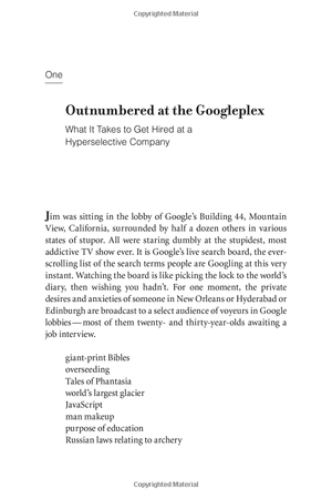 are you smart enough to work at google?: trick questions, zen-like riddles, insanely difficult puzzles, and other devious interviewing techniques you ... know to get a job anywhere in the new economy - Ảnh 12