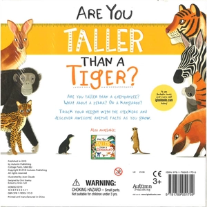 are you taller than a tiger? (height chart fact pack) - Ảnh 3