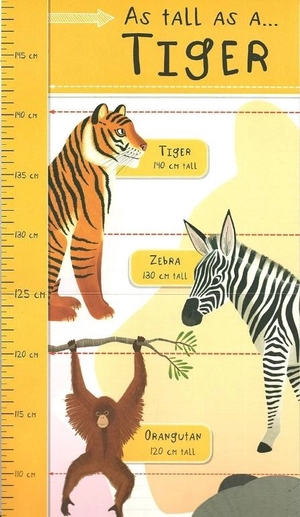 are you taller than a tiger? (height chart fact pack) - Ảnh 6