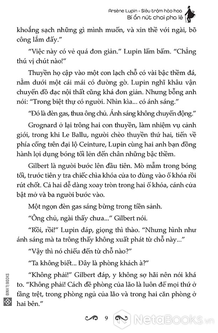 arsène lupin - siêu trộm hào hoa - bí ẩn nút chai pha lê - Ảnh 7