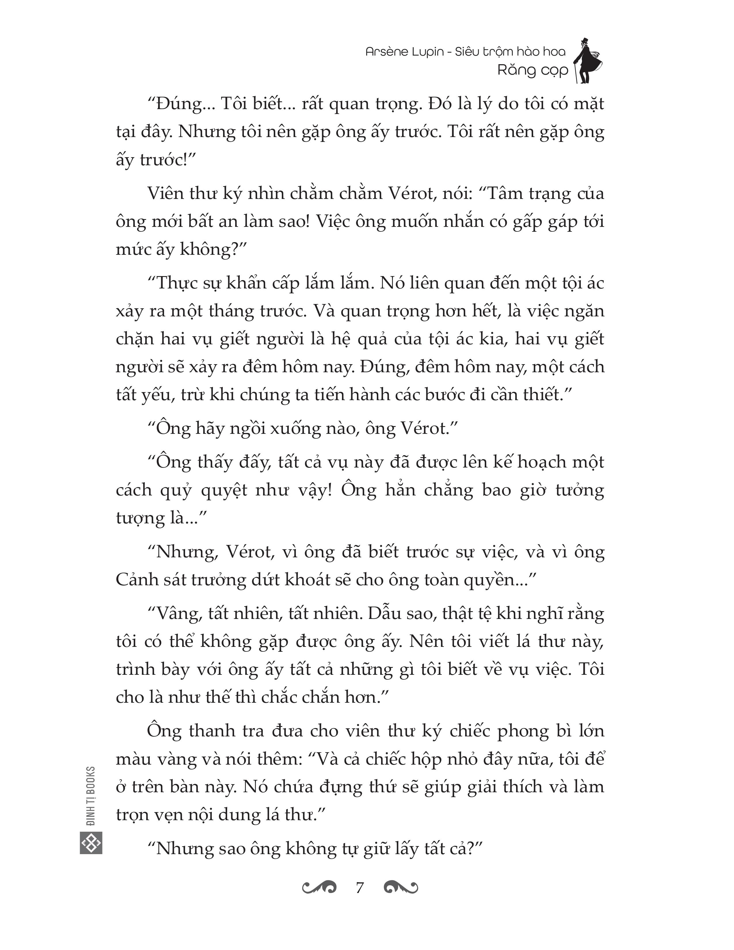 arsène lupin - siêu trộm hào hoa - răng cọp - Ảnh 4