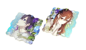 artbook horimiya - album tốt nghiệp - bìa cứng - bản boxset sưu tầm - tặng kèm 1 box nam châm + 1 shikishi có chữ kí 2 tác giả + 2 huy hiệu acrylic + 11 photocard “halloween” + 8 photocard “tốt nghiệp” - Ảnh 4