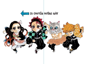 artbook thanh gươm diệt quỷ - trải mấy tinh sương - bìa cứng - tặng kèm obi và poster gập đầu sách - Ảnh 5