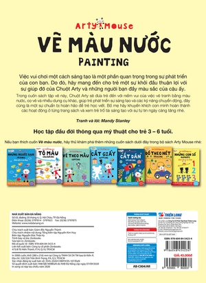 arty mouse - vẽ màu nước - Ảnh 11