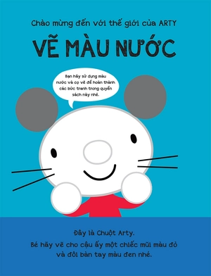 arty mouse - vẽ màu nước - Ảnh 3