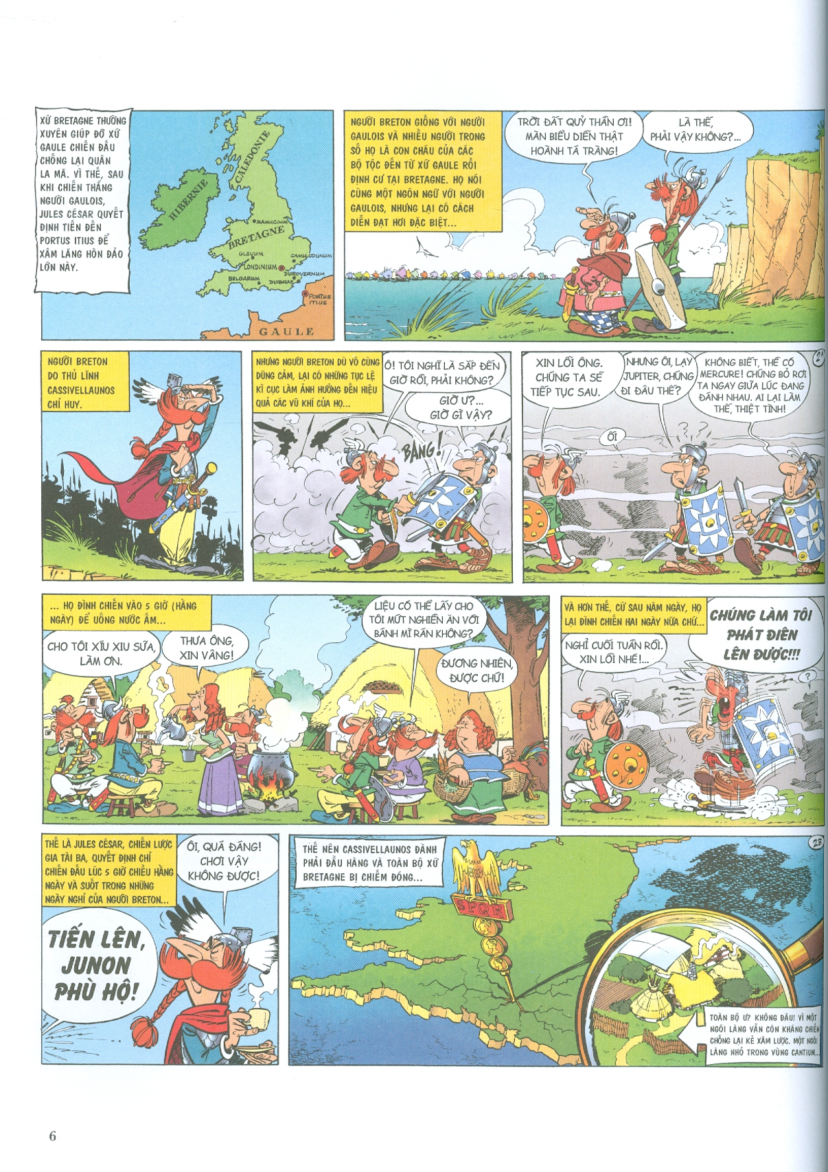 asterix - asterix ở chỗ người breton - Ảnh 6