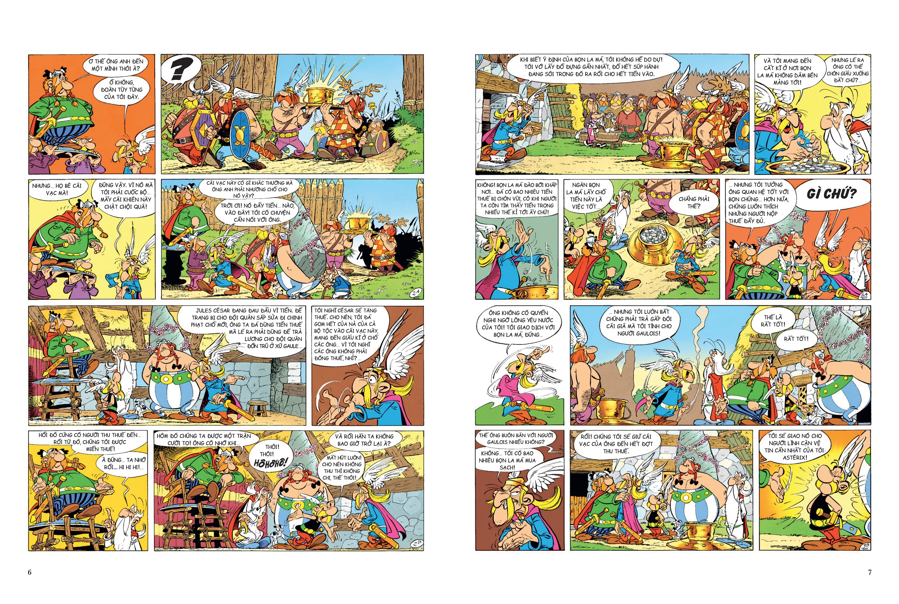 astérix - astérix và cái vạc - Ảnh 4