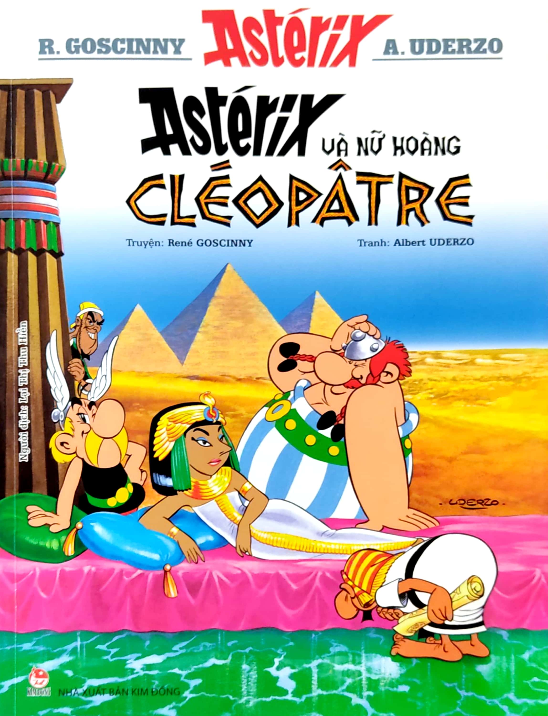asterix - astérix và nữ hoàng cléopâtre (tái bản 2023) - Ảnh 3