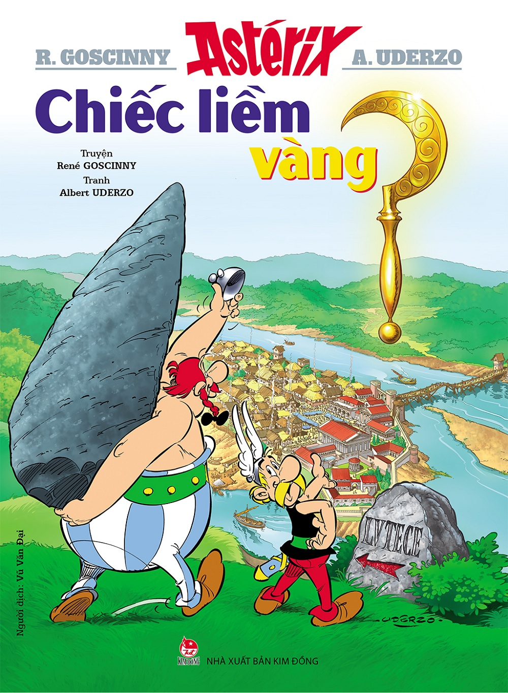 astérix - chiếc liềm vàng (tái bản 2024) - Ảnh 2