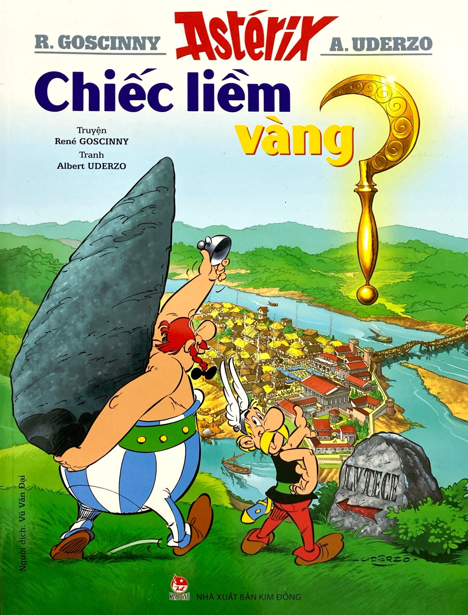 astérix - chiếc liềm vàng (tái bản 2024) - Ảnh 3