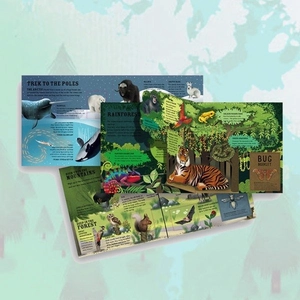 atlas đa tương tác về động vật hoang dã - wilderness: an interactive atlas of animals - Ảnh 4