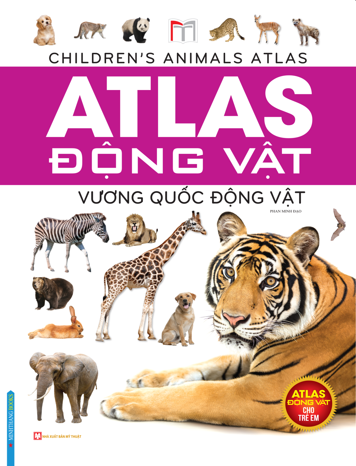 atlas động vật - vương quốc động vật - bìa cứng (tái bản 2023) - Ảnh 2