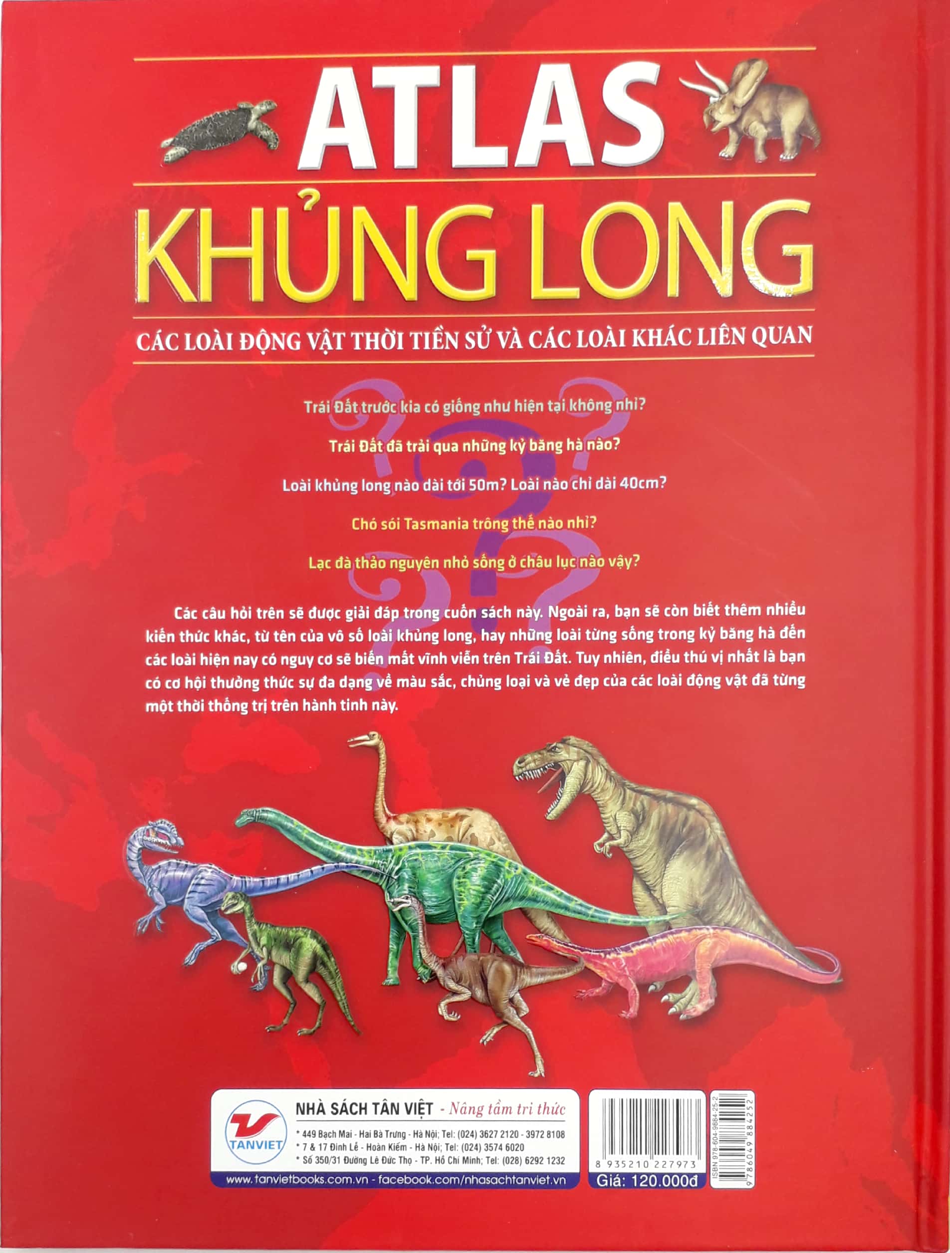atlas - khủng long (tái bản 2018) - Ảnh 9