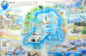 atlas - môi trường sống của các loài động vật (tái bản 2018) - Ảnh 2