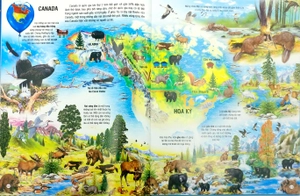 atlas - môi trường sống của các loài động vật (tái bản 2018) - Ảnh 3