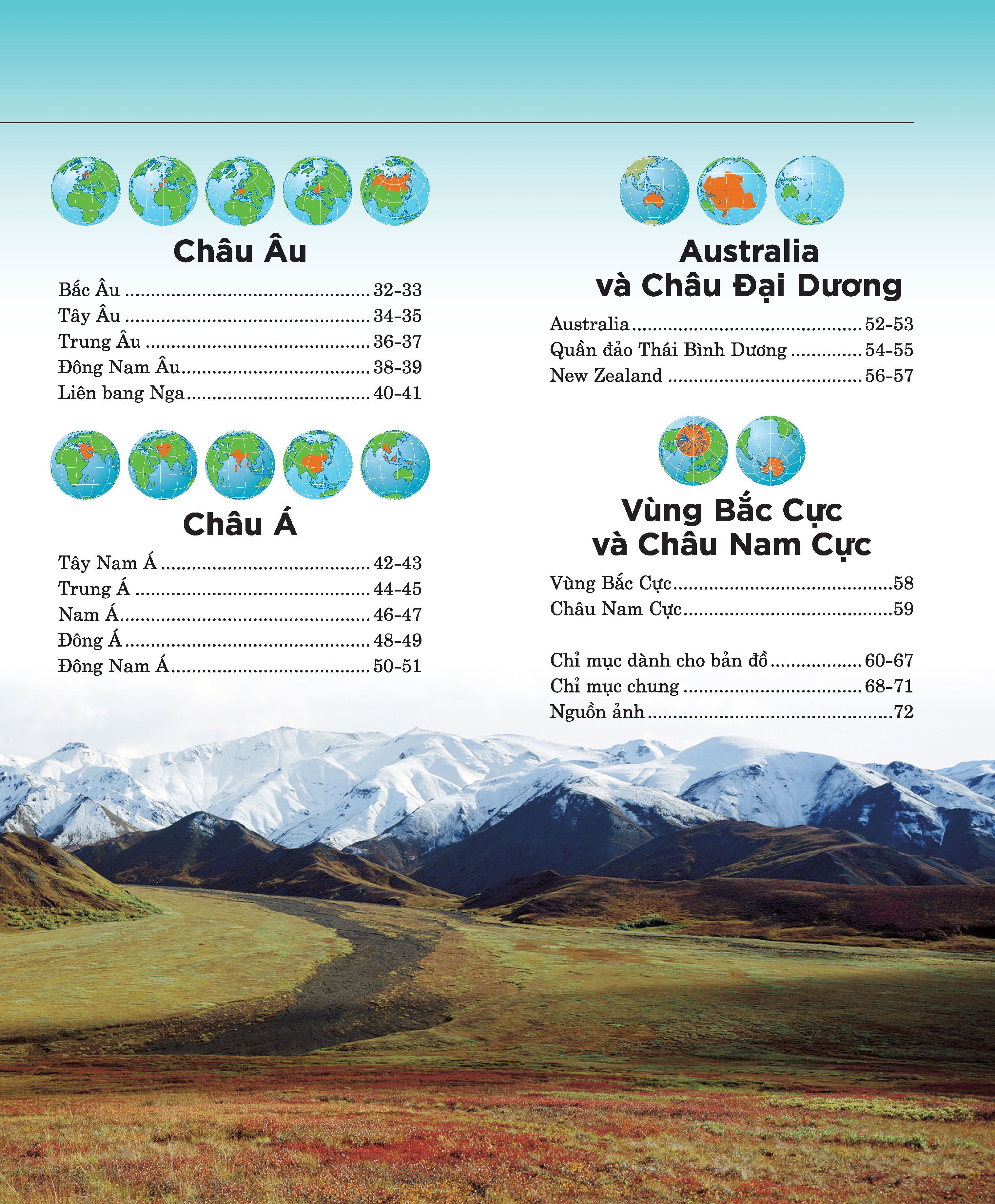 atlas thế giới với hình minh họa - Ảnh 5