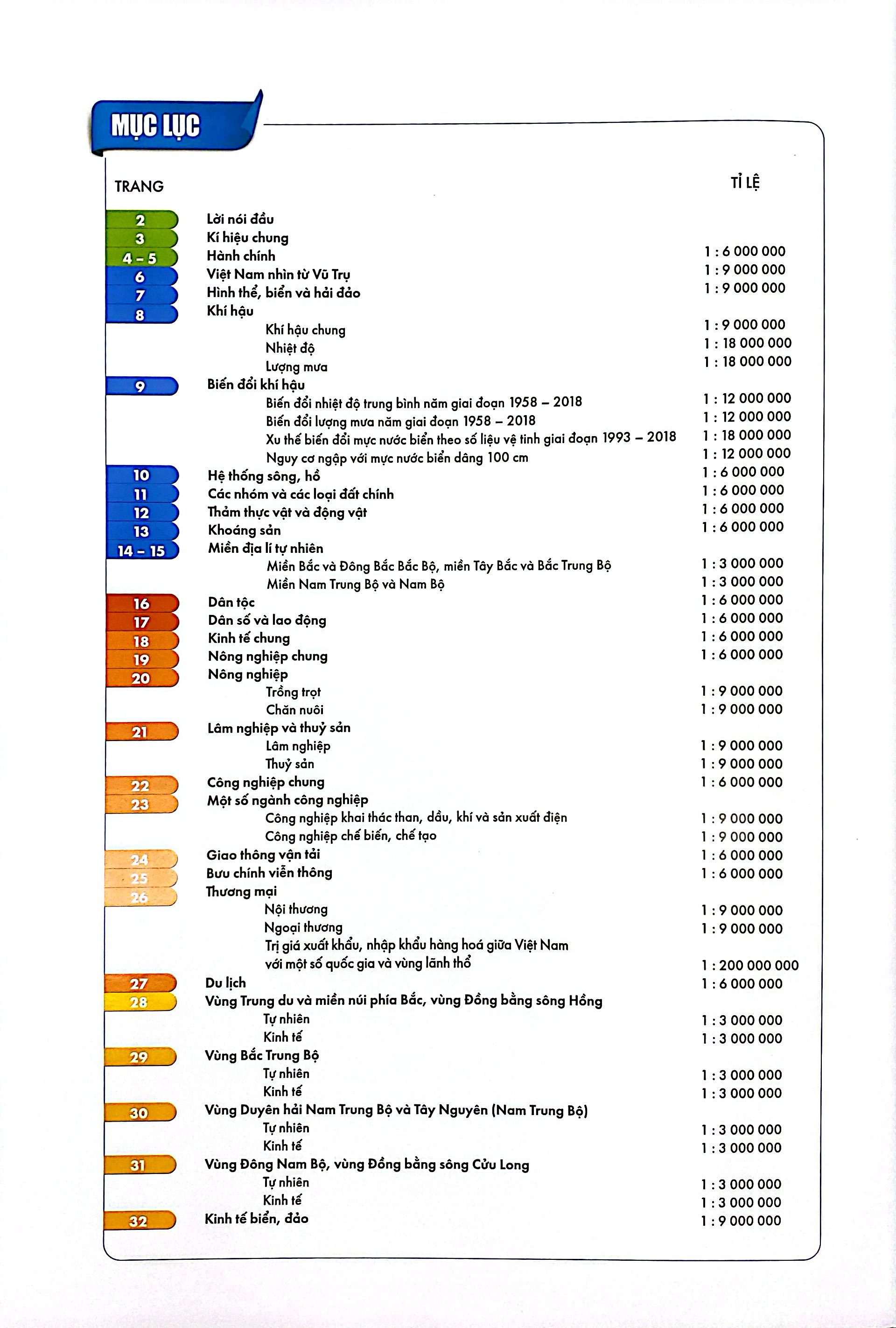 Atlat Địa Lí Việt Nam (Theo Chương Trình Giáo Dục Phổ Thông 2018, Chỉnh Sửa Năm 2025) - Ảnh 3