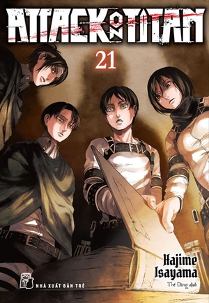 attack on titan - tập 21 - tặng kèm bookmark nam châm - Ảnh 2