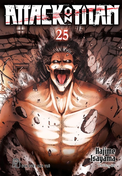 attack on titan - tập 25 - tặng kèm bìa hai mặt - Ảnh 2