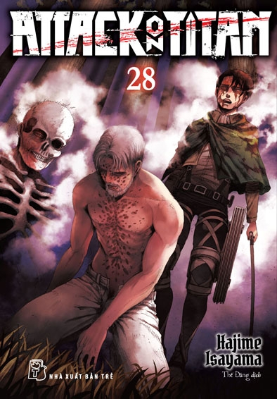 attack on titan - tập 28 - tặng kèm bookmark nam châm - Ảnh 2