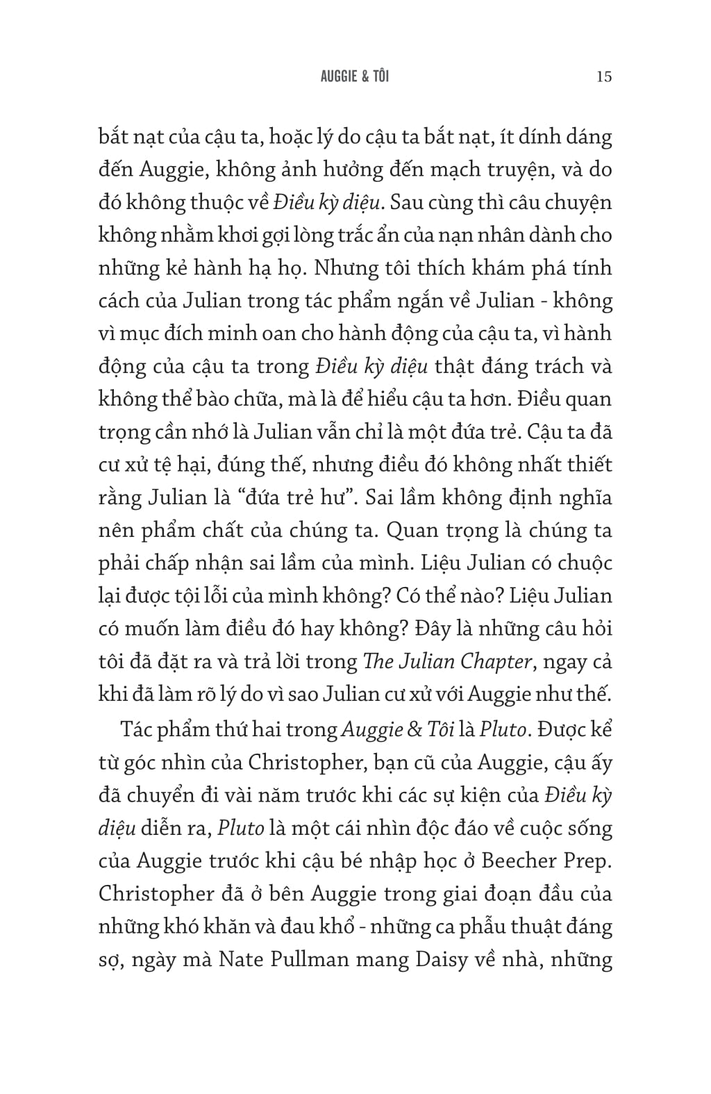auggie & tôi: ba câu chuyện về điều kỳ diệu - Ảnh 12