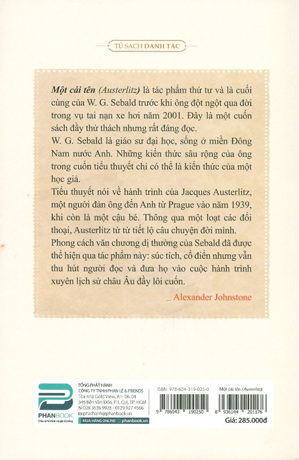 austerlitz - một cái tên - Ảnh 9