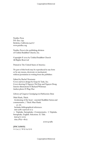 awakening of the heart : essential buddhist sutras and commentaries - Ảnh 6