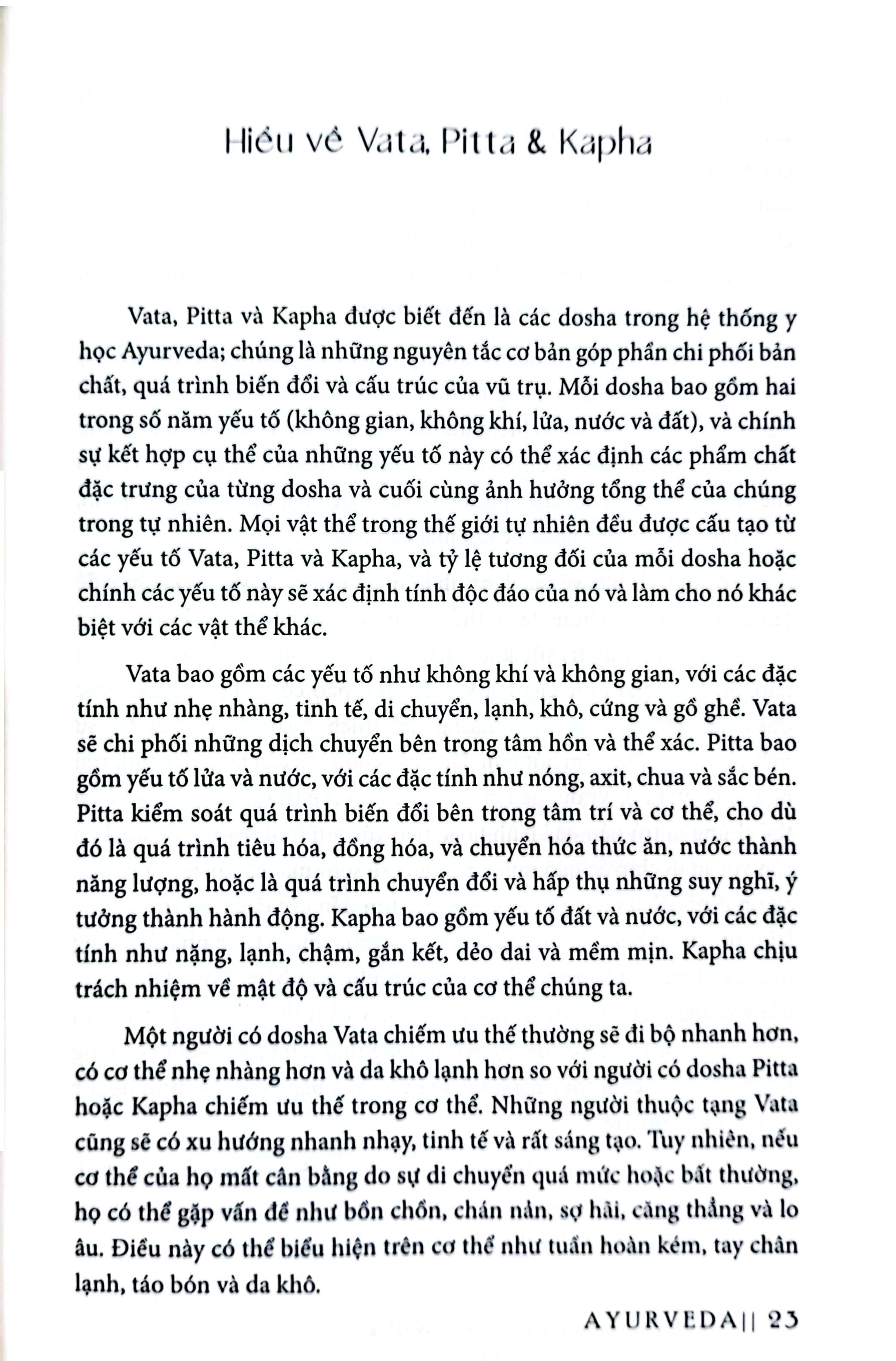 ayurveda - cân bằng thân-tâm-trí - thực hành và khám phá những bí mật y học cổ xưa - Ảnh 9