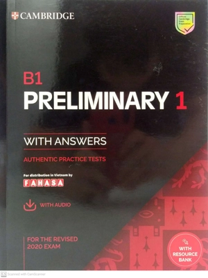 b1 preliminary 1 for the revised 2020 exam student's book with answers with audio with resource bank: authentic practice tests (pet practice tests) - Ảnh 2