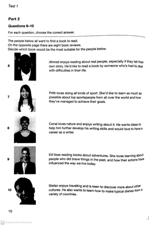 b1 preliminary 1 for the revised 2020 exam student's book with answers with audio with resource bank: authentic practice tests (pet practice tests) - Ảnh 9