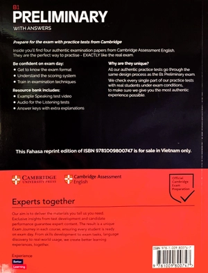 b1 preliminary 2 for the revised 2020 exam sb with answers with audio with resource bank - Ảnh 7