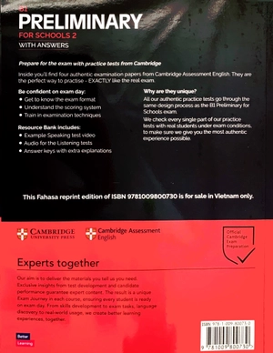 b1 preliminary for school 2 for the revised 2020 exam sb with answers with audio with resource bank - Ảnh 8