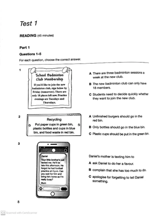 b1 preliminary for schools 1 for the revised 2020 exam student's book with answers with audio with resource bank: authentic practice tests (pet practice tests) - Ảnh 7