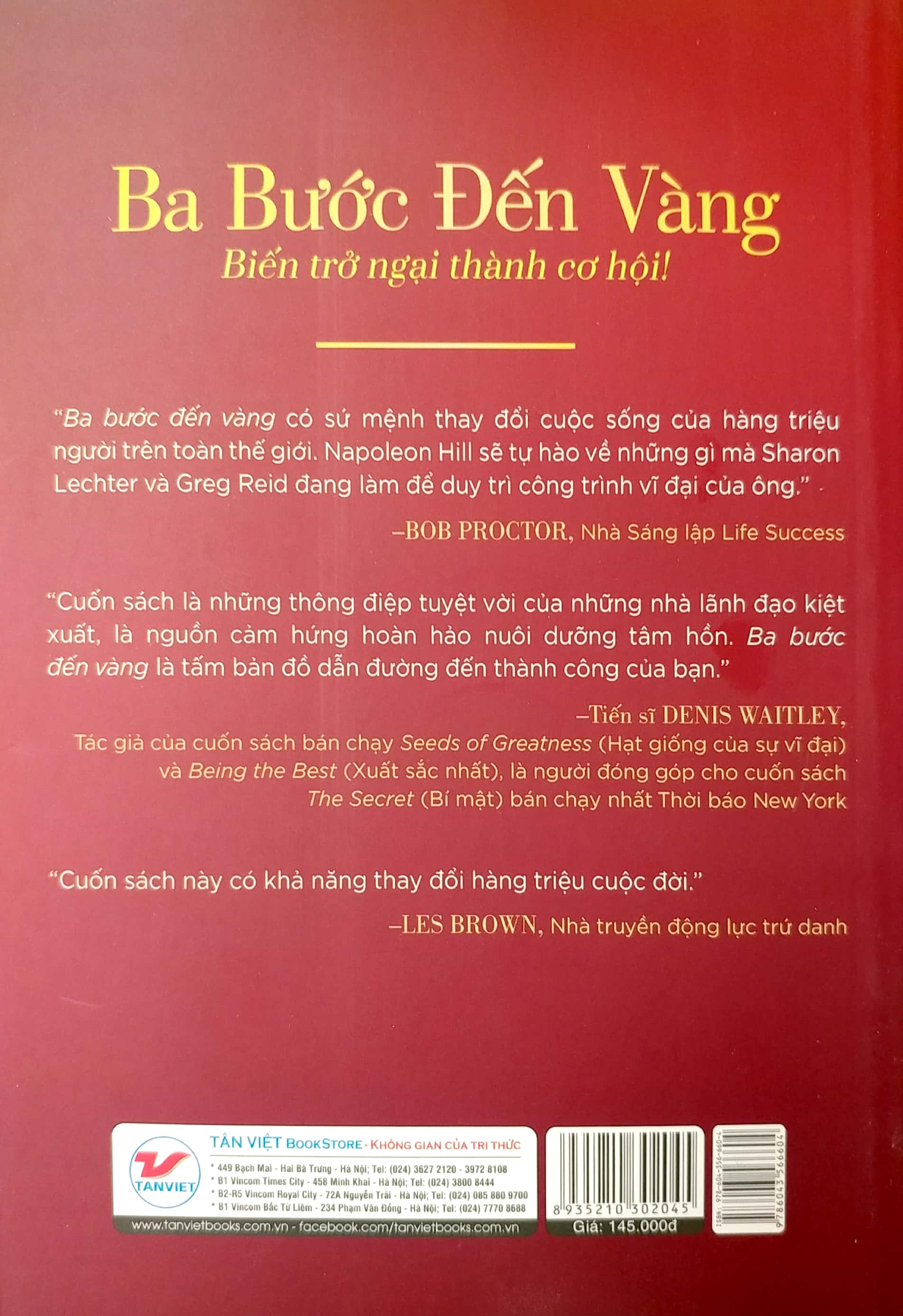 ba bước đến vàng - nghĩ giàu và làm giàu : biến trở ngại thành cơ hội! - Ảnh 6