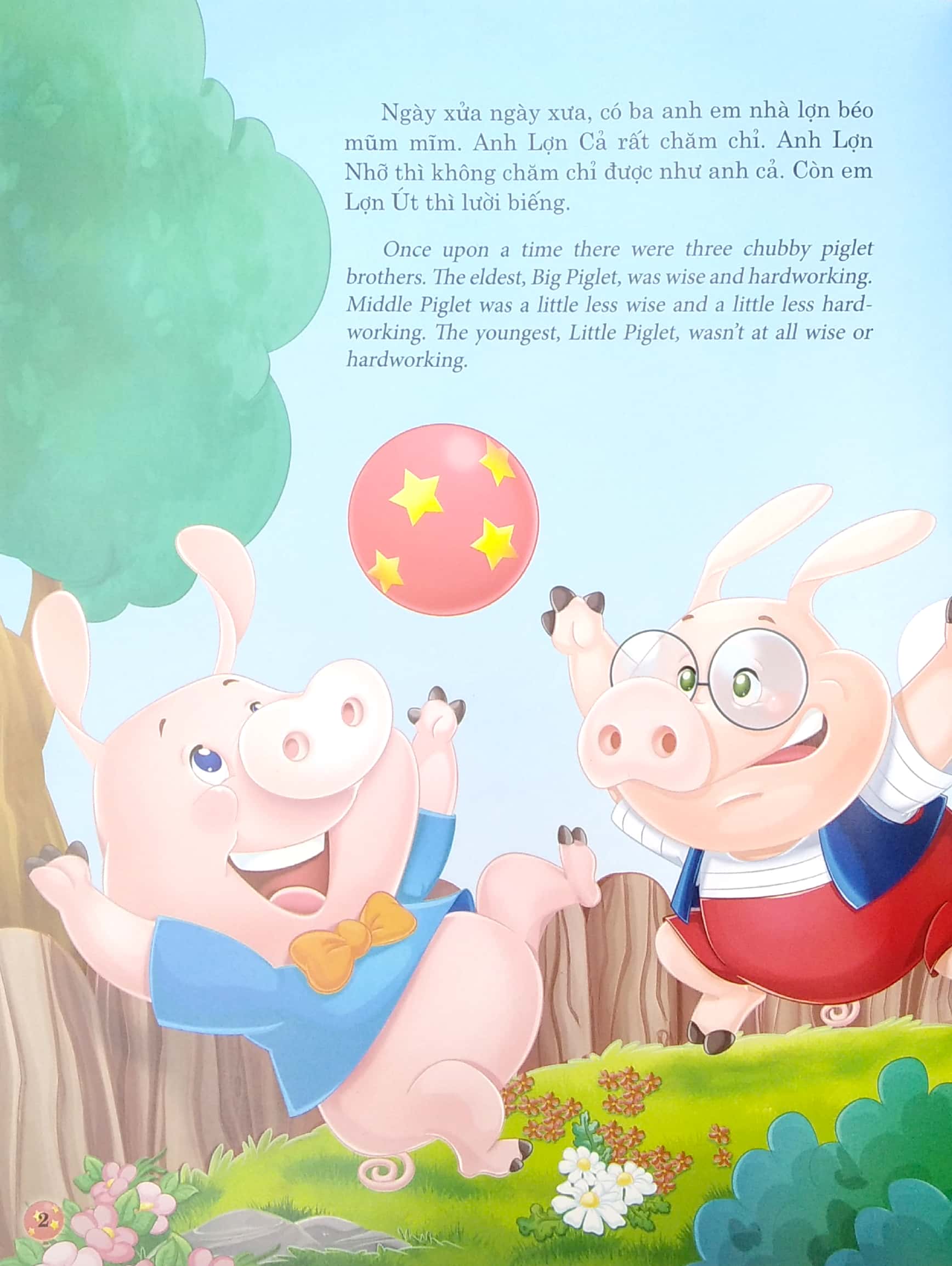 ba chú lợn con - truyện song ngữ anh - việt - Ảnh 3