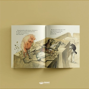 ba chú sói con và gã heo mập xấu xa - bìa cứng - Ảnh 3