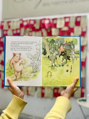 ba chú sói con và gã heo mập xấu xa - bìa cứng - Ảnh 6